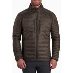 KUHL Men's Spyfire Jacket -Winter Menswear Store 1122 ms spyfire jacket dark olive front pdp photo