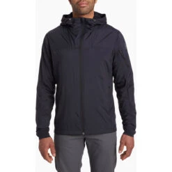 KUHL Men's The One Hoody -Winter Menswear Store 1146 Ms The One Hoody Raven Front