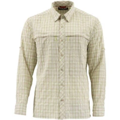 Men's Stone Cold Fishing Long Sleeve Shirt -Winter Menswear Store 12262 294 stone cold ls shirt khaki plaid s20 2 lowres plp bbd66478 c6da 4bf2 a8ef f1619a427618
