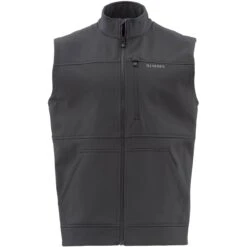 Men's Rogue Fleece Vest -Winter Menswear Store 12655 005 rogue vest raven front f19 plp