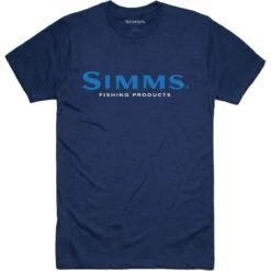 Men's Simms Logo T-Shirt -Winter Menswear Store 12803 195 P 1 Ms Simms Logo Tee Dark Moon Heather Front 1