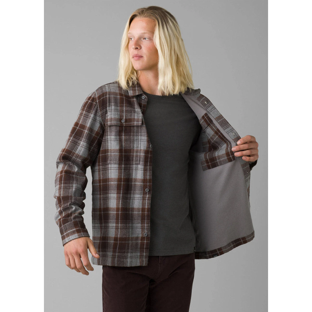Prana Men's Glover Park Lined Flannel 2 Prana Men's Glover Park Lined Flannel - Image 2