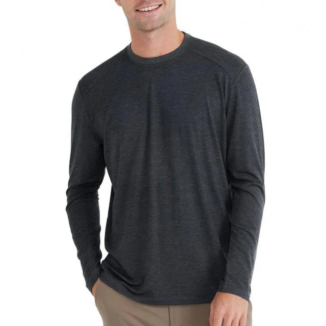 Men's Bamboo Midweight Long Sleeve 2 Men's Bamboo Midweight Long Sleeve - Image 2