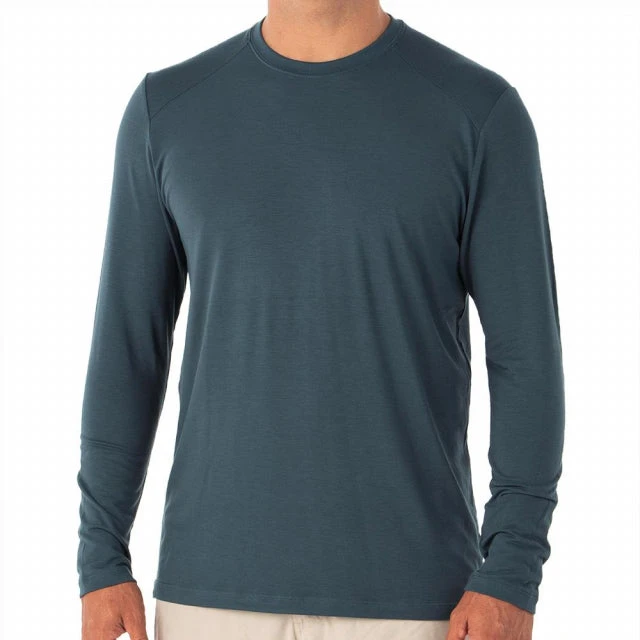 Men's Bamboo Midweight Long Sleeve 3 Men's Bamboo Midweight Long Sleeve - Image 3