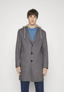 Boss Cam Hood - Short Coat - Dark Grey