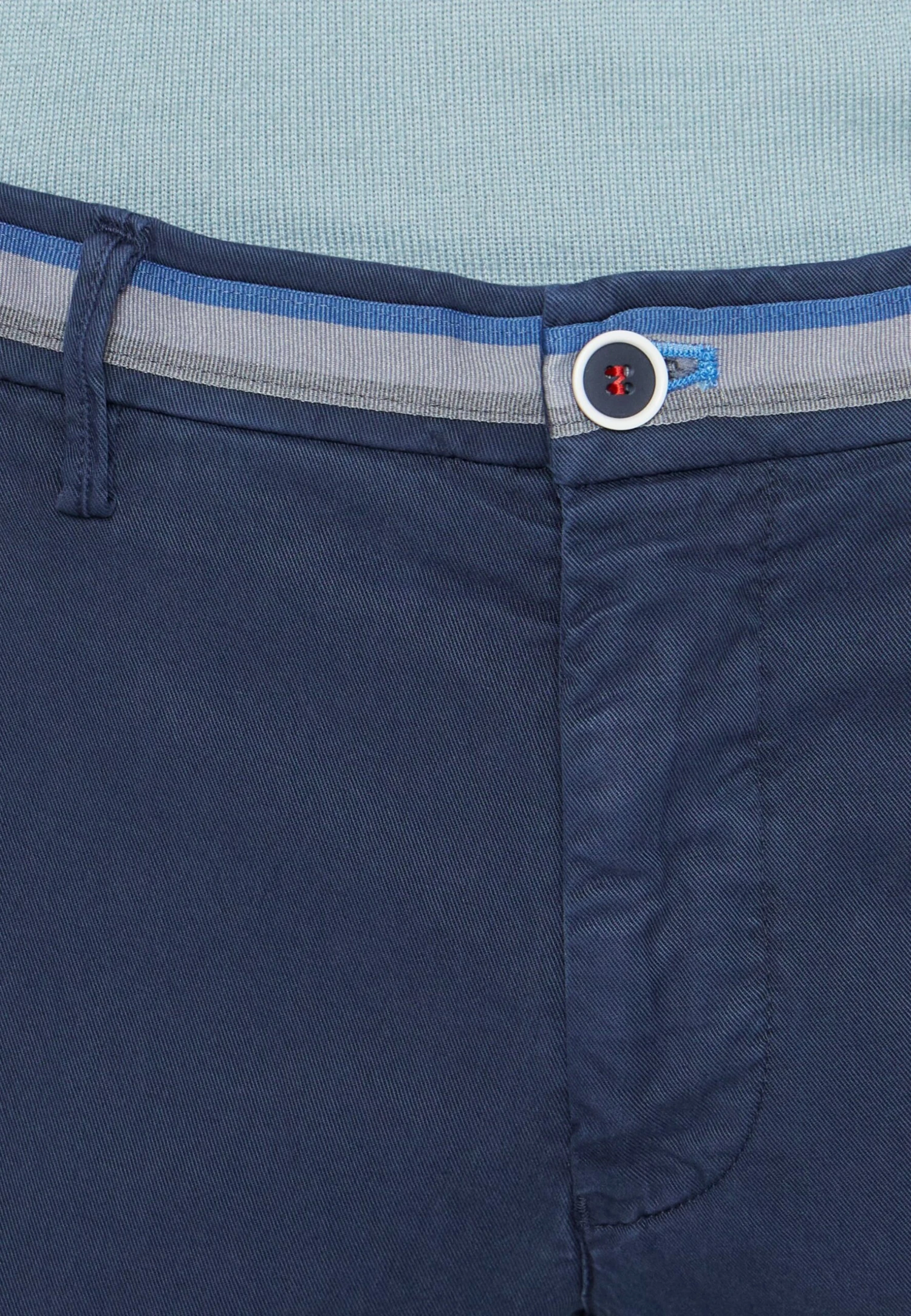 MASON'S Chinos - Blue 4 MASON'S Chinos - Blue - Image 4