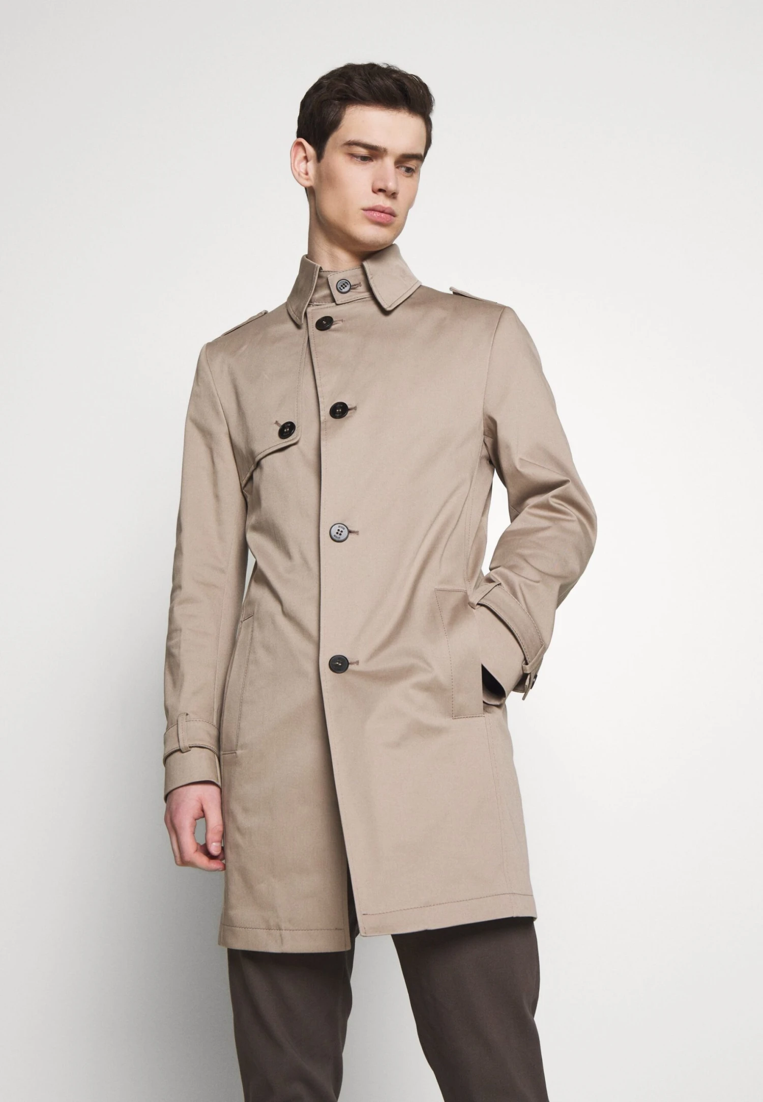 DRYKORN Skopje - Short Coat - Beige 1 DRYKORN Skopje - Short Coat - Beige