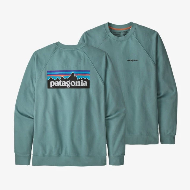 Patagonia Men's P-6 Logo Organic Crew Sweatshirt 1 Patagonia Men's P-6 Logo Organic Crew Sweatshirt