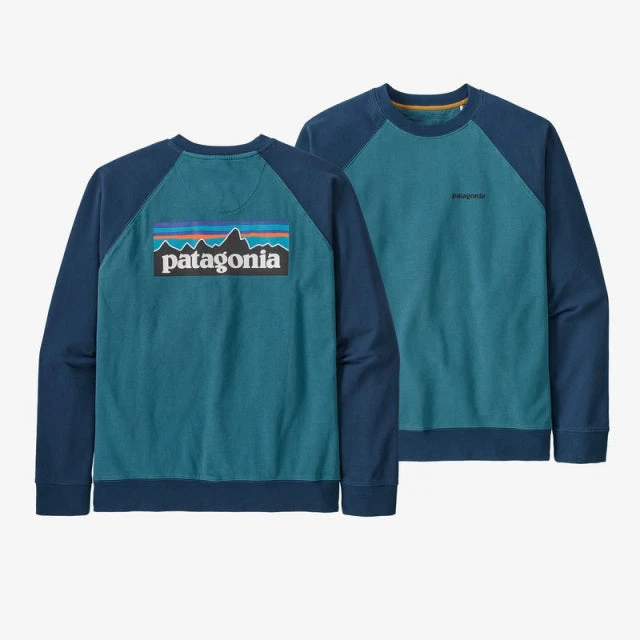 Patagonia Men's P-6 Logo Organic Crew Sweatshirt 2 Patagonia Men's P-6 Logo Organic Crew Sweatshirt - Image 2