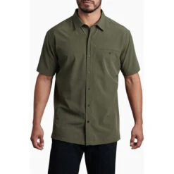 KUHL Men's Renegade Shirt -Winter Menswear Store 3069 Renegade Shirt Olive Front 1