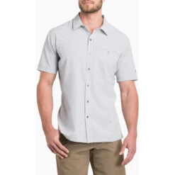 KUHL Men's Renegade Shirt -Winter Menswear Store 3069 renegade shirt ash front 1