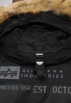 Alpha Industries Airborne - Winter Coat - Black -Winter Menswear Store 30c9d8327ac14c77b1a9861d50dc05a0