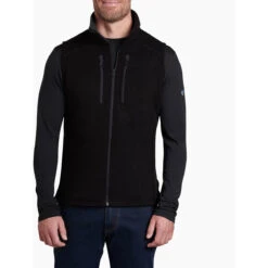 KUHL Men's Interceptr Vest -Winter Menswear Store 3186 Interceptr Vest Black Front