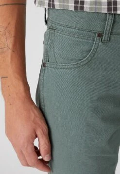 Wrangler Sboro - Trousers - Thyme -Winter Menswear Store 3350e97ed8f8407097095afc2a000f85