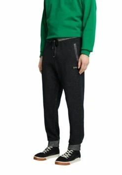 ESPRIT High-Rise-Im-Style Mit Logo-Print - Trousers - Black