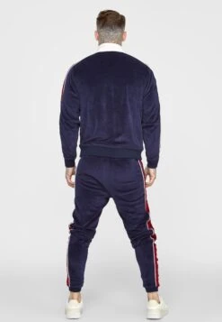 SikSilk Velour Track Pants - Tracksuit Bottoms - Navy -Winter Menswear Store 35fe5155318b414b860cab5d357e92f2 scaled