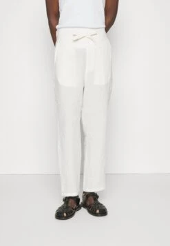 Emporio Armani Trouser - Trousers - Bianco Panna