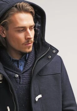 Pier One Short Coat - Navy 10 Pier One Short Coat - Navy -Winter Menswear Store 39fc34304bfd4cb98c88dbc8fb72bf47