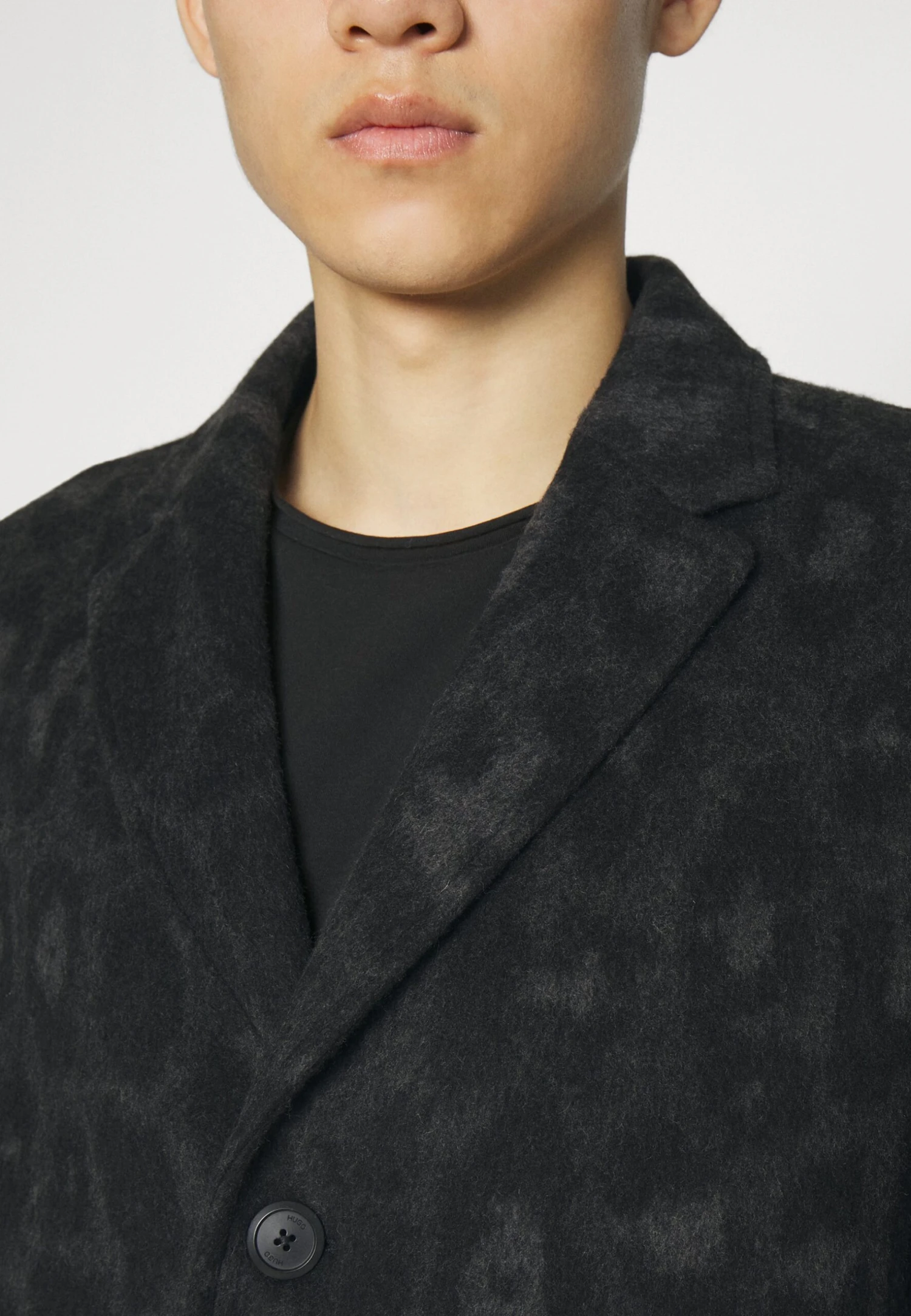 Hugo Malte - Classic Coat - Black 7 Hugo Malte - Classic Coat - Black - Image 7