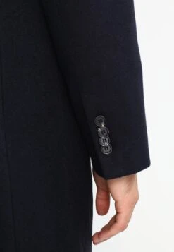 Pier One Classic Coat - Navy -Winter Menswear Store 45269cb0f6b341b796077eef8022c5d0