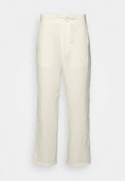 Emporio Armani Trouser - Trousers - Bianco Panna -Winter Menswear Store 471d525f223042319b92dde07eace604 scaled