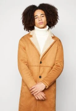 Only & Sons Onsroyce Coat - Classic Coat - Chipmunk -Winter Menswear Store 52e9f7ddbfbb491eac8806f34cc5def3 scaled