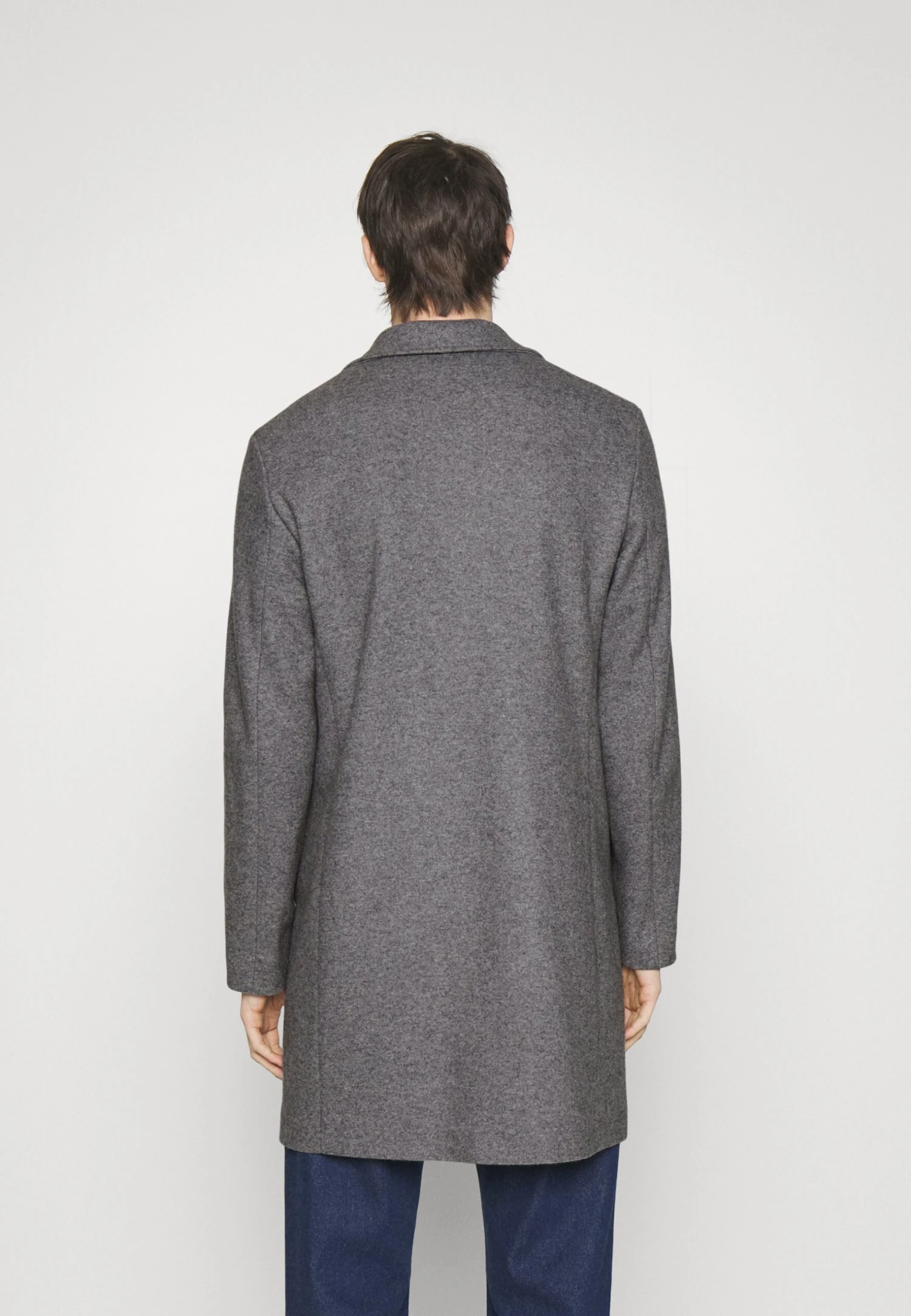 Boss Cam Hood - Short Coat - Dark Grey 4 Boss Cam Hood - Short Coat - Dark Grey - Image 4