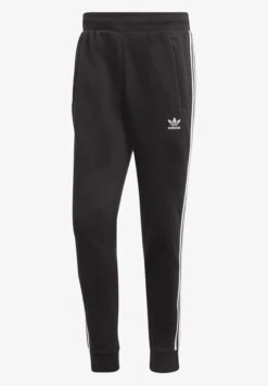 Adidas Originals 3 Stripes- Tracksuit Bottoms - Black -Winter Menswear Store 57e08c6057c84365aca1e5738e1be5ab scaled