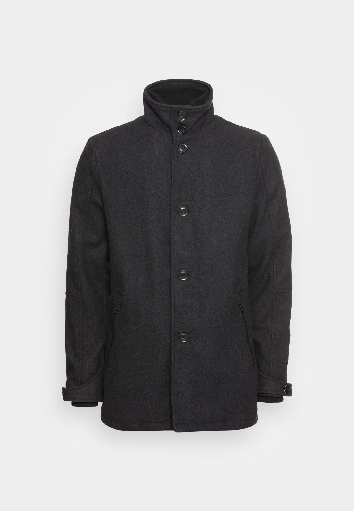 Indicode Jeans Clark - Short Coat - Charcoal Mix 4 Indicode Jeans Clark - Short Coat - Charcoal Mix - Image 4