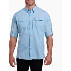 KUHL Men's Airspeed Long Sleeve -Winter Menswear Store 7191 airspeed ls carolina blue front 9a2526b3 b5f7 42ce 82a5 70fbe7973b59