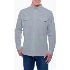 KUHL Men's Airspeed Long Sleeve -Winter Menswear Store 7191 airspeed ls slate front dda9ba20 11da 427d 9a6f 9b4738c9fe90 1