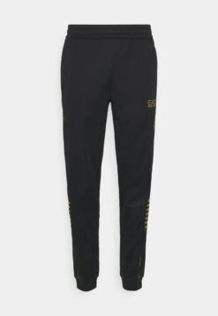 EA7 Emporio Armani Train Core Pants - Tracksuit Bottoms - Black/Gold -Winter Menswear Store 78b26236988e4b8f91943c000d71caf6 scaled
