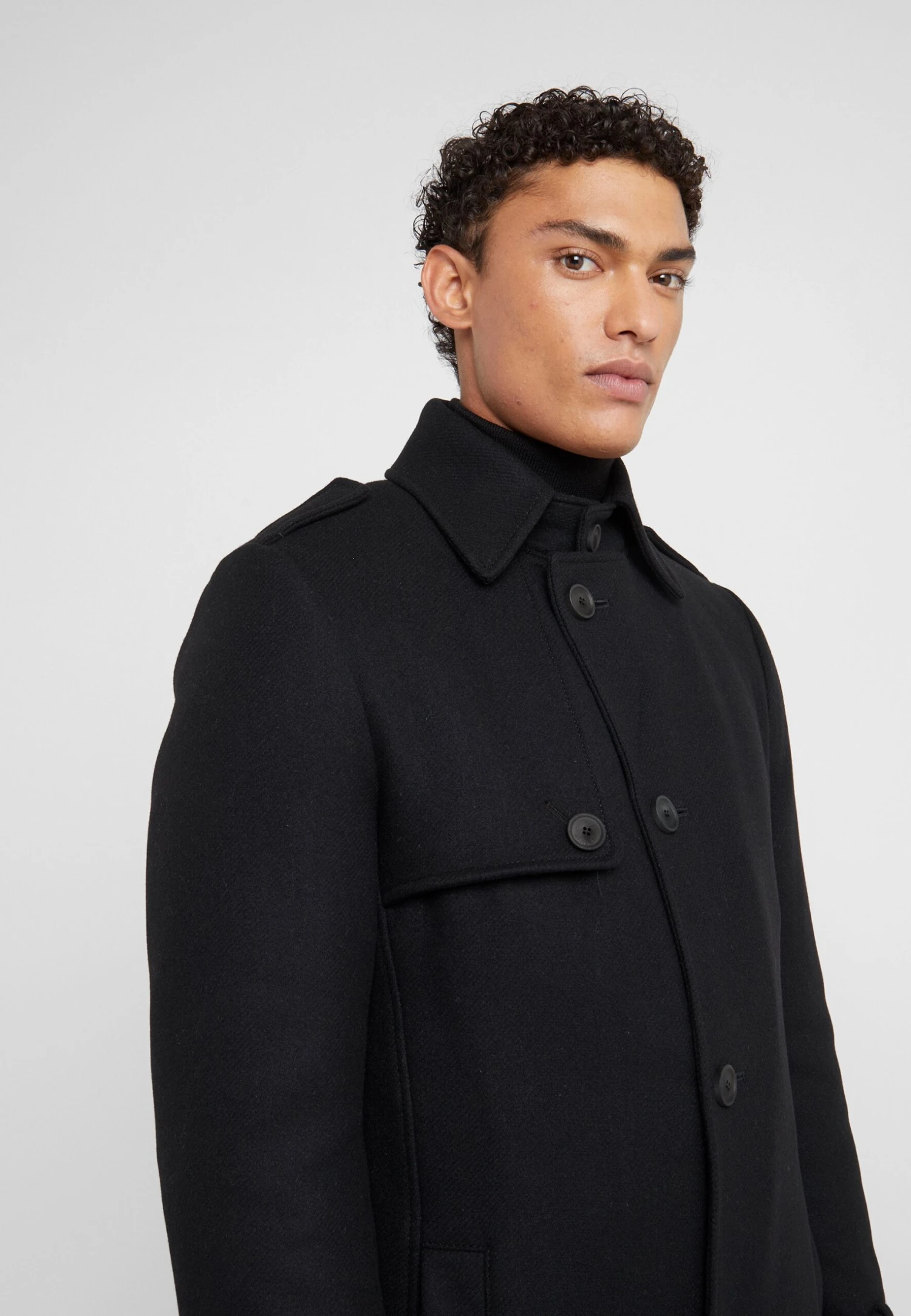 DRYKORN Skopje - Short Coat - Black 6 DRYKORN Skopje - Short Coat - Black - Image 6