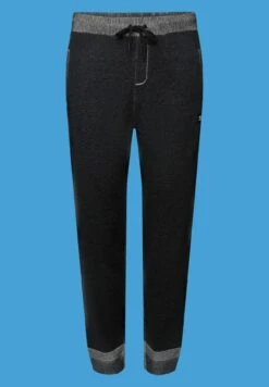 ESPRIT High-Rise-Im-Style Mit Logo-Print - Trousers - Black 19 ESPRIT High-Rise-Im-Style Mit Logo-Print - Trousers - Black -Winter Menswear Store 827d69f133df42b98314865b9e8298a9