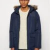 Jack & Jones Jjecraft- Winter Coat - Navy Blazer