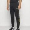 EA7 Emporio Armani Train Core Pants - Tracksuit Bottoms - Black/Gold