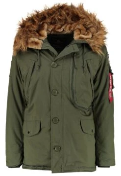 Alpha Industries Parka - Dark Green -Winter Menswear Store 8bcf870006794eaa82dde7497e3b4060