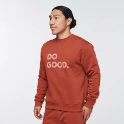 Cotopaxi Men's Do Good Crew Sweatshirt 5 Cotopaxi Men's Do Good Crew Sweatshirt -Winter Menswear Store CrewSweatshirtDoGoodSpice 1