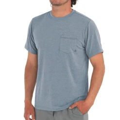 Men's Bamboo Flex Pocket Tee -Winter Menswear Store MFT 112 P 1