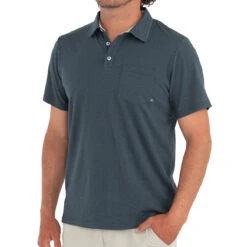 Men's Bamboo Heritage Polo 12 Men's Bamboo Heritage Polo -Winter Menswear Store MHP 101 P 1