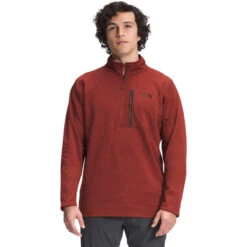 The North Face Men's Canyonlands 1/2 Zip -Winter Menswear Store NF0A3SO7 BJL hero