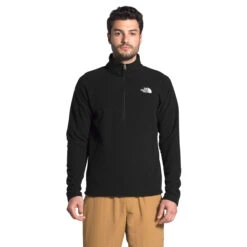 The North Face Men's Textured Cap Rock Quarter-Zip -Winter Menswear Store NF0A3YR1 JK3 hero