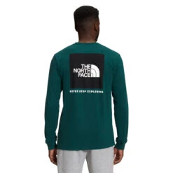 The North Face Men's Long-Sleeve Box NSE Tee -Winter Menswear Store NF0A4762 EK2 hero