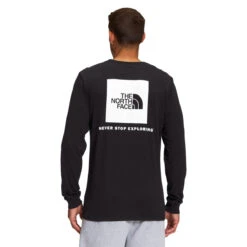 The North Face Men's Long-Sleeve Box NSE Tee 13 The North Face Men's Long-Sleeve Box NSE Tee -Winter Menswear Store NF0A4762 KY4 hero 1