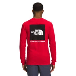 The North Face Men's Long-Sleeve Box NSE Tee 14 The North Face Men's Long-Sleeve Box NSE Tee -Winter Menswear Store NF0A4762 KZ3 hero 1
