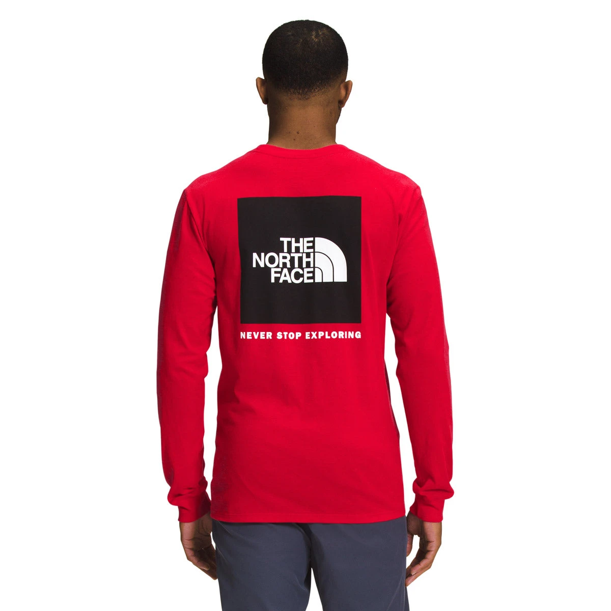 The North Face Men's Long-Sleeve Box NSE Tee 4 The North Face Men's Long-Sleeve Box NSE Tee - Image 4