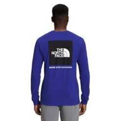 The North Face Men's Long-Sleeve Box NSE Tee -Winter Menswear Store NF0A4762 ZXC hero