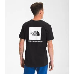 The North Face Men's Short-Sleeve Box NSE Tee -Winter Menswear Store NF0A4763 KY4 back 1