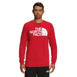 The North Face Men's Long-Sleeve Half Dome Tee -Winter Menswear Store NF0A4AAK KZ4 hero