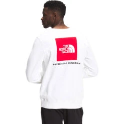 The North Face Men's Box NSE Cew Sweatshirt 5 The North Face Men's Box NSE Cew Sweatshirt -Winter Menswear Store NF0A5A6V FN4 hero